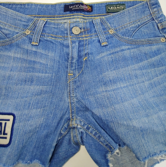 Levis cut off jean shorts custom - Picture 4 of 5